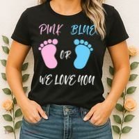 Team Boy Girl Gender Reveal Gift Women's T-Shirt thumb 2