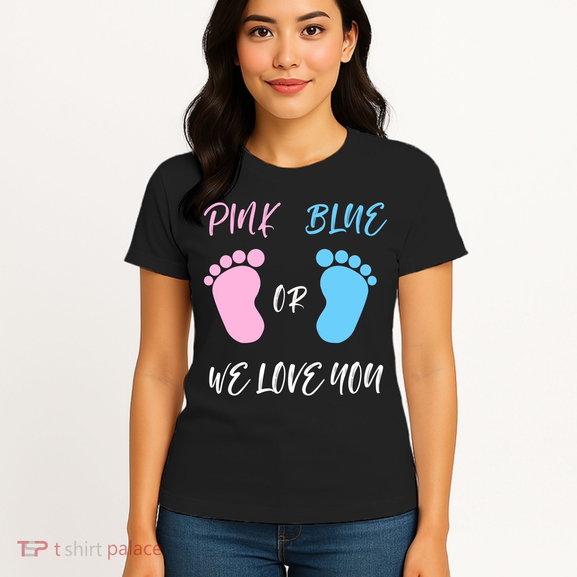 Team Boy Girl Gender Reveal Gift Women's T-Shirt