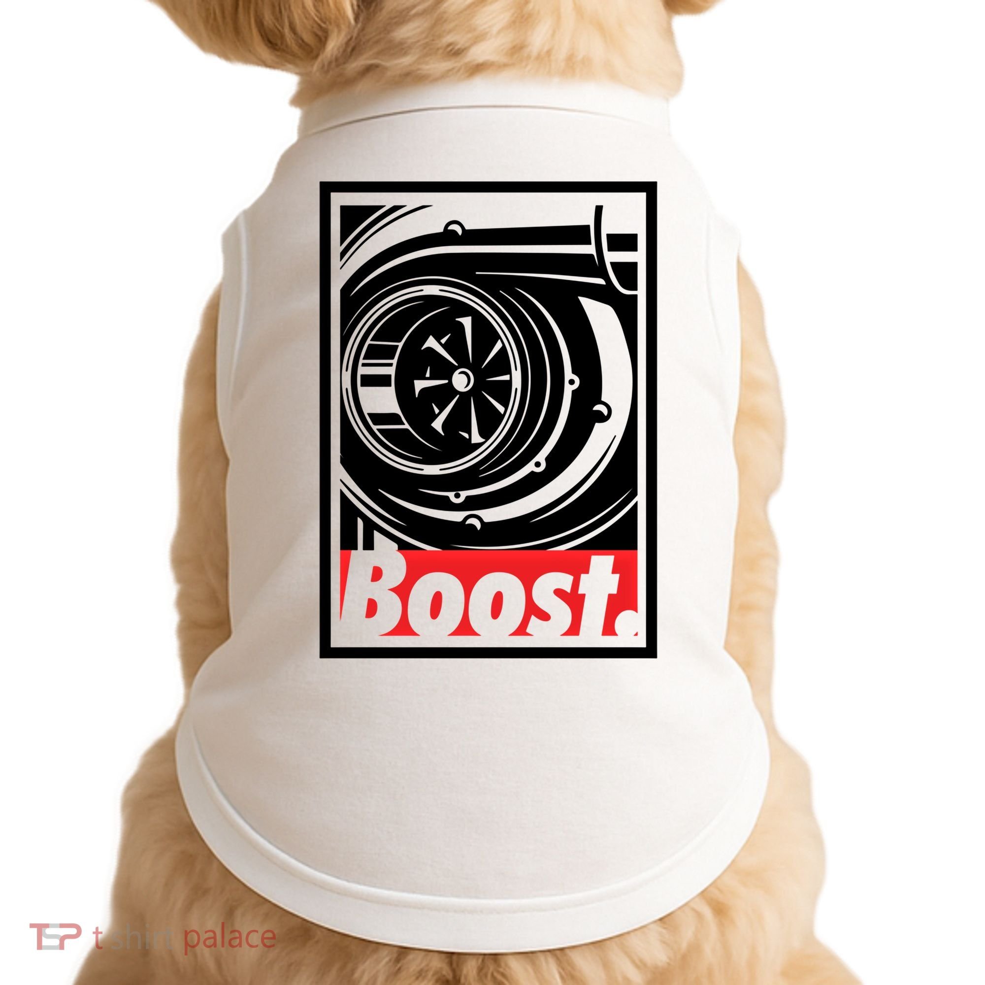 Turbo Boost Gift For Racing And Drift Car Lovers Gift Doggie Tank