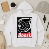 Turbo Boost Gift For Racing And Drift Car Lovers Gift Hoodie thumb 3