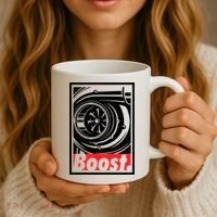 Turbo Boost Gift For Racing And Drift Car Lovers Gift Coffee Mug thumb 3