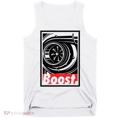 Turbo Boost Gift For Racing And Drift Car Lovers Gift Tank Top