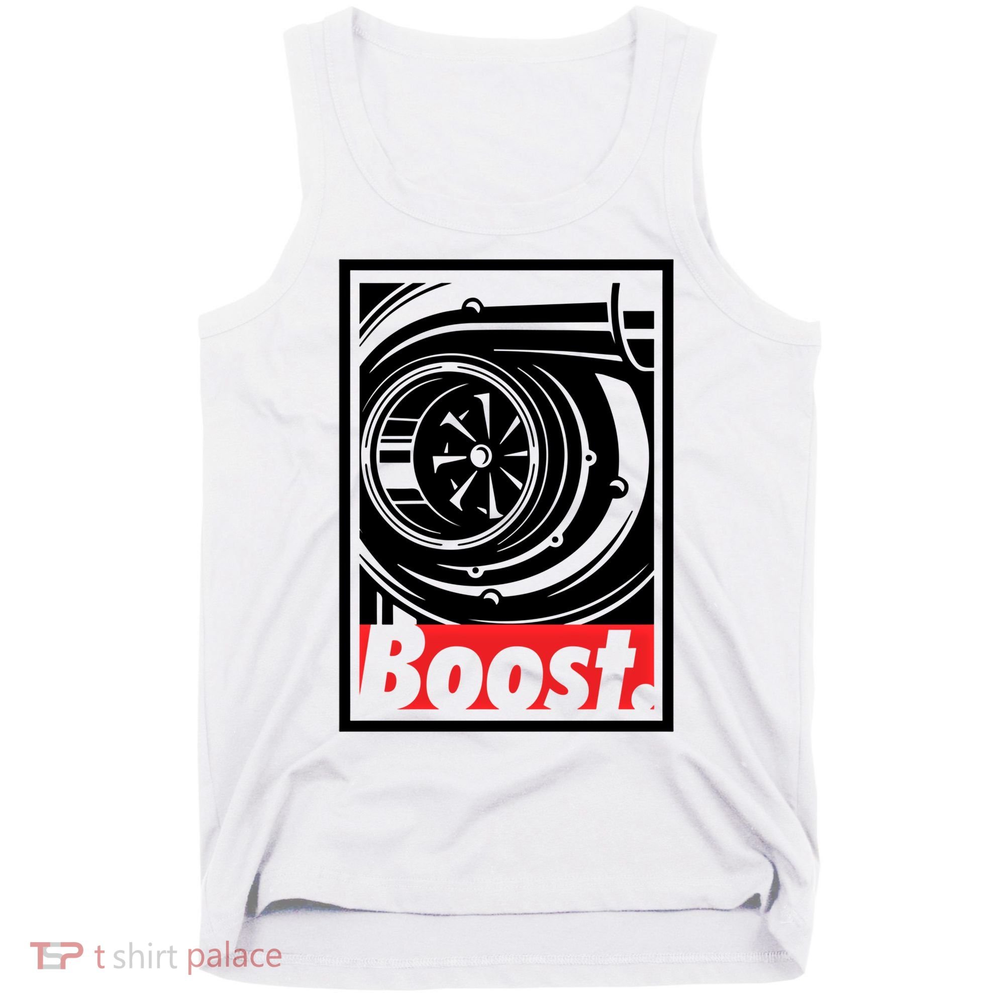 Turbo Boost Gift For Racing And Drift Car Lovers Gift Tank Top