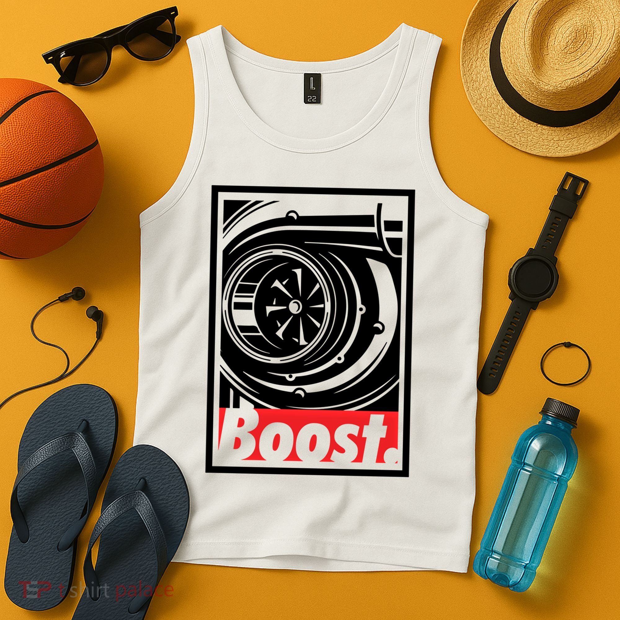 Turbo Boost Gift For Racing And Drift Car Lovers Gift Tank Top