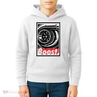 Turbo Boost Gift For Racing And Drift Car Lovers Gift Kids Hoodie thumb 4