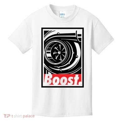 Turbo Boost Gift For Racing And Drift Car Lovers Gift Kids T-Shirt