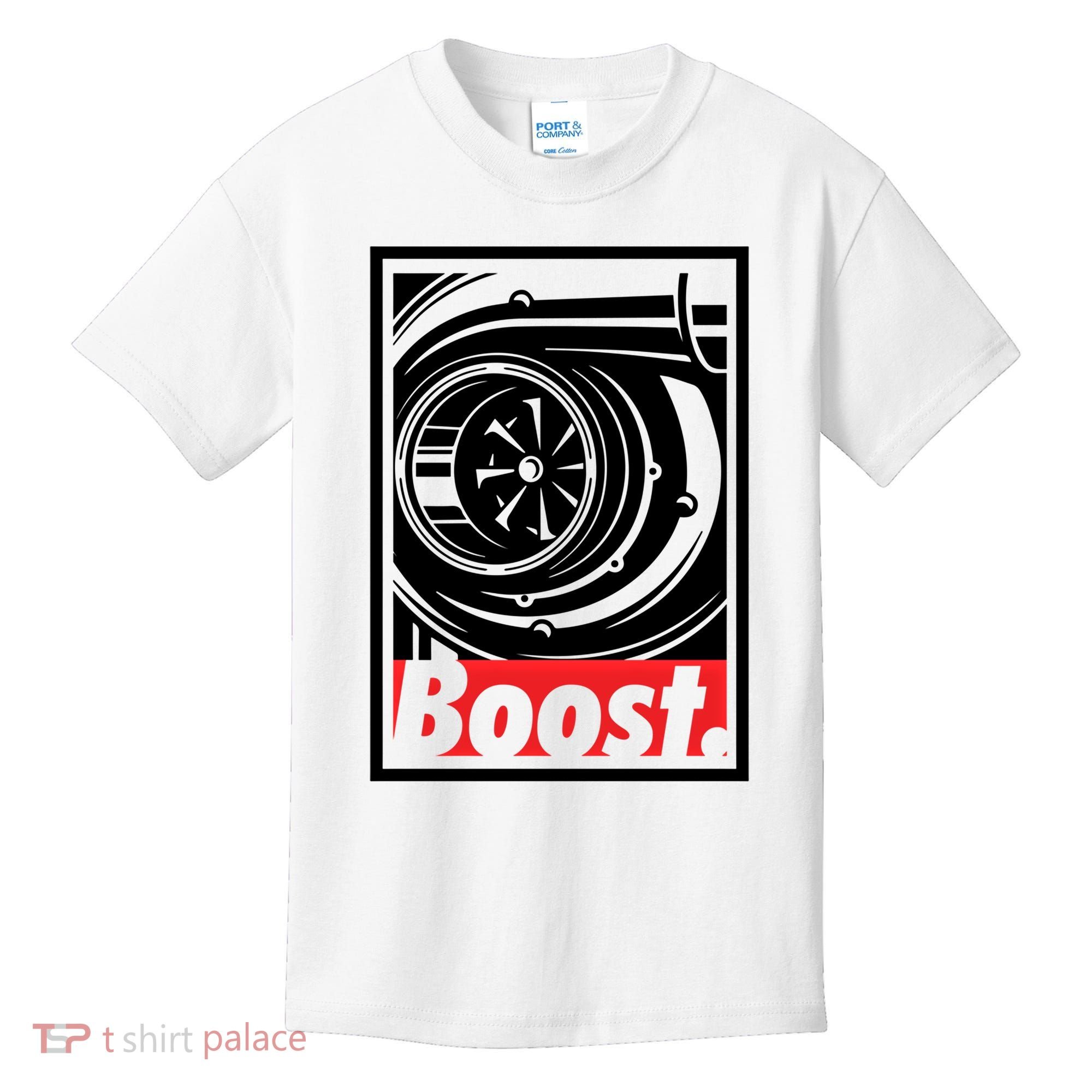Turbo Boost Gift For Racing And Drift Car Lovers Gift Kids T-Shirt