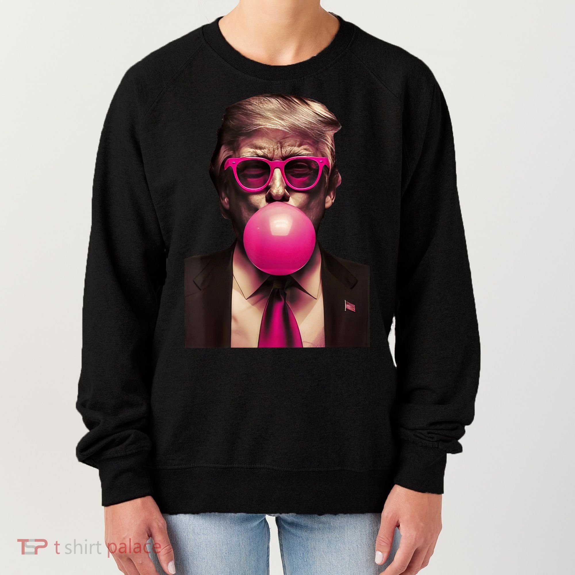 Trump Bubble Gum Women's Sweatshirt