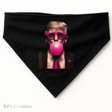 Trump Bubble Gum USA-Made Doggie Bandana