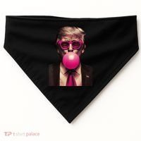 Trump Bubble Gum USA-Made Doggie Bandana thumb 0
