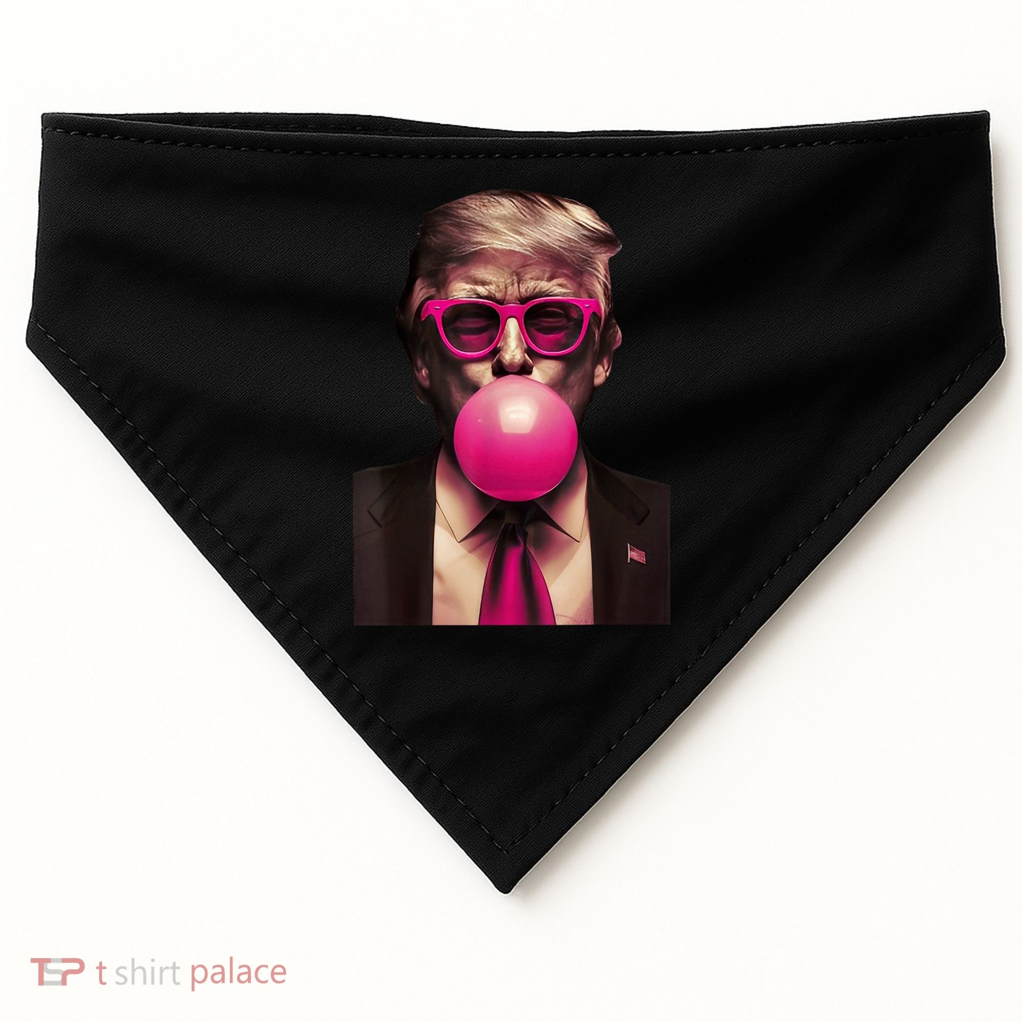 Trump Bubble Gum USA-Made Doggie Bandana