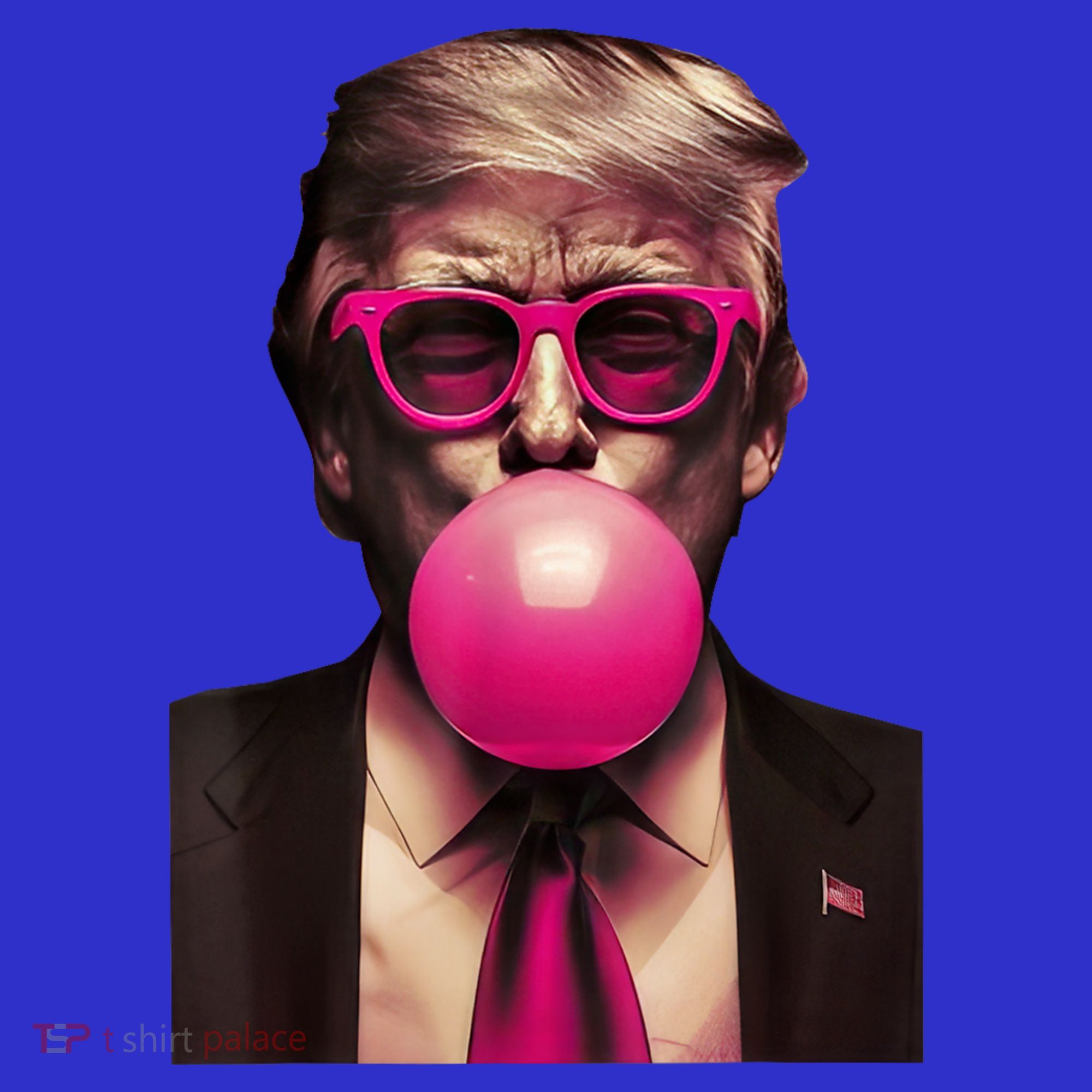 Trump Bubble Gum Long Sleeve Shirt
