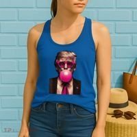 Trump Bubble Gum Women's Tank Top thumb 2