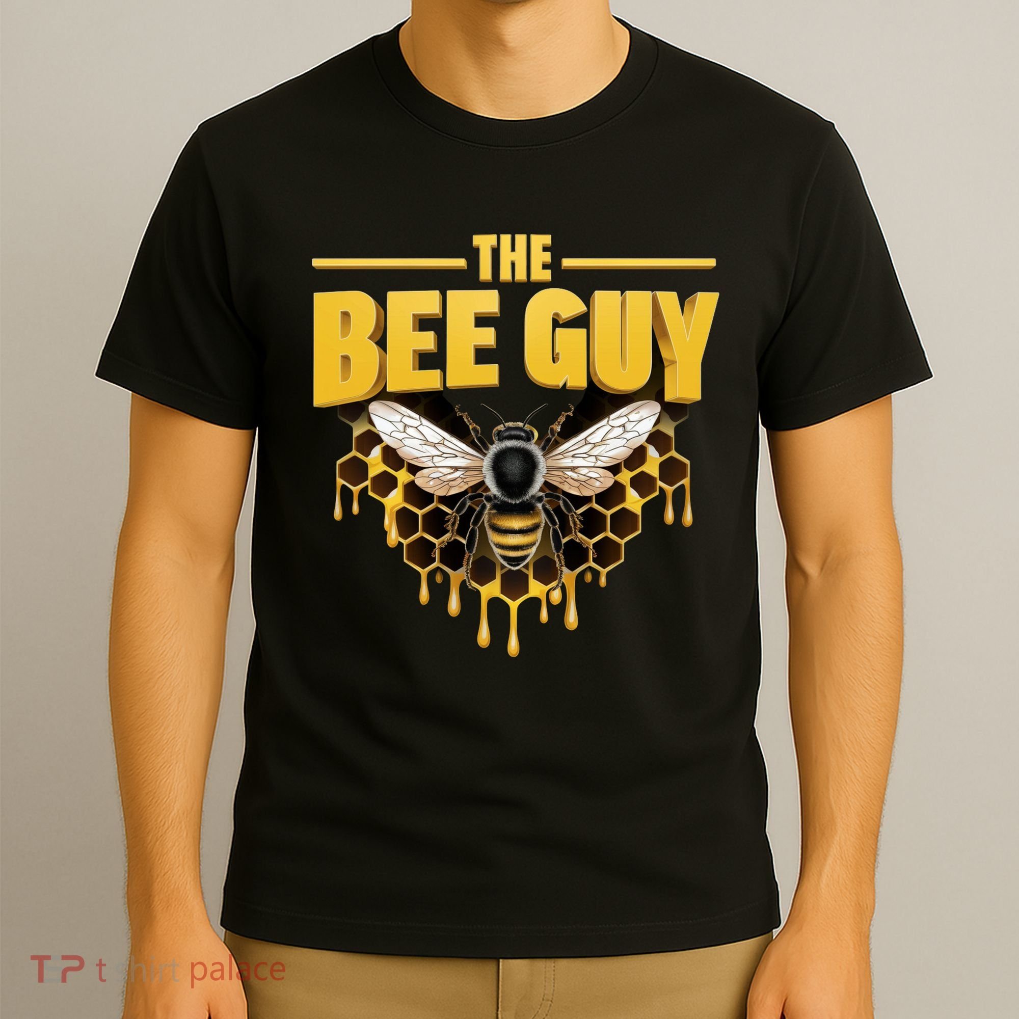 The Bee Guy Beekeeper Apiculture Bee Keeper Honeybees Beekeeping Bee Lovers T-Shirt