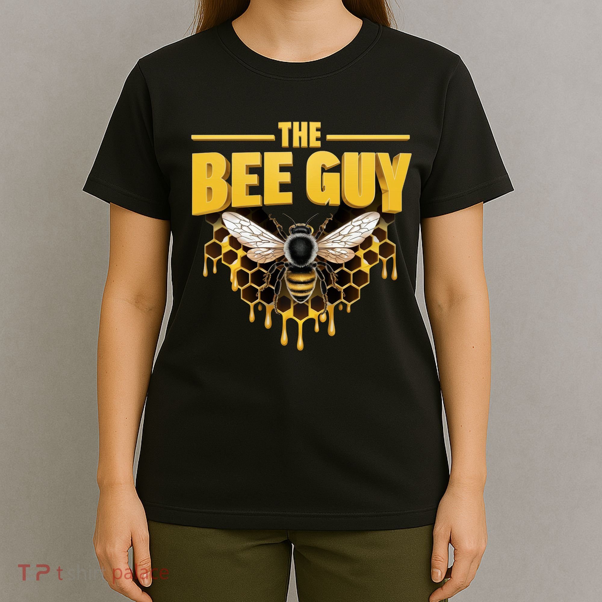 The Bee Guy Beekeeper Apiculture Bee Keeper Honeybees Beekeeping Bee Lovers T-Shirt