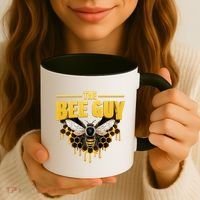 The Bee Guy Beekeeper Apiculture Bee Keeper Honeybees Beekeeping Bee Lovers Coffee Mug thumb 3