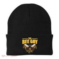 The Bee Guy Beekeeper Apiculture Bee Keeper Honeybees Beekeeping Bee Lovers Beanie thumb 0
