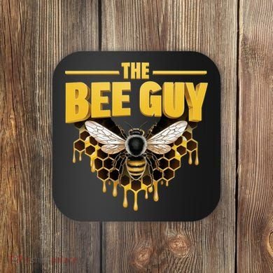 The Bee Guy Beekeeper Apiculture Bee Keeper Honeybees Beekeeping Bee Lovers Coaster
