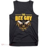 The Bee Guy Beekeeper Apiculture Bee Keeper Honeybees Beekeeping Bee Lovers Tank Top thumb 0