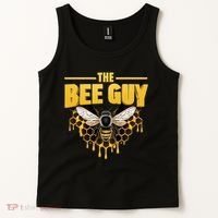 The Bee Guy Beekeeper Apiculture Bee Keeper Honeybees Beekeeping Bee Lovers Tank Top thumb 2