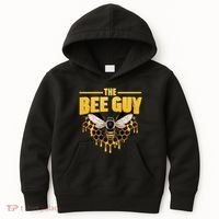 The Bee Guy Beekeeper Apiculture Bee Keeper Honeybees Beekeeping Bee Lovers Kids Hoodie thumb 0