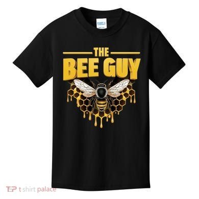 The Bee Guy Beekeeper Apiculture Bee Keeper Honeybees Beekeeping Bee Lovers Kids T-Shirt
