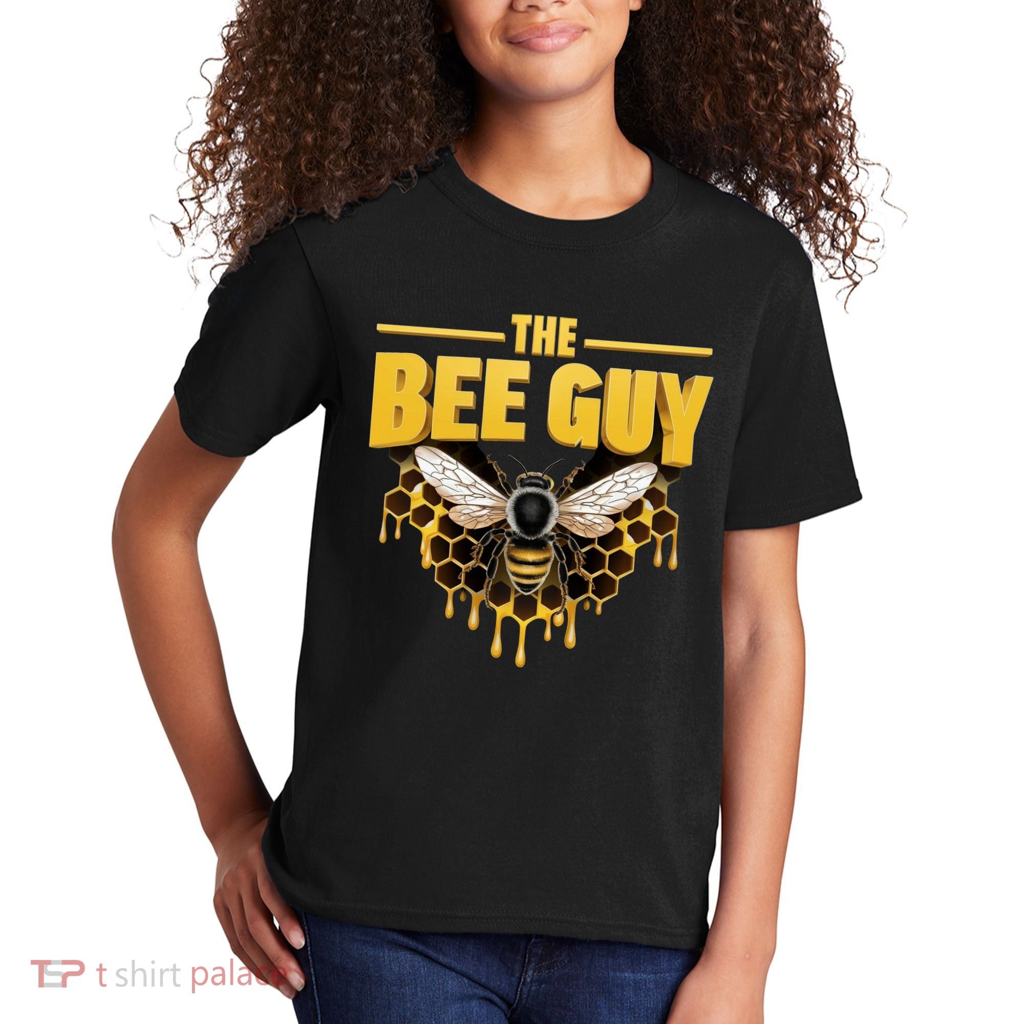 The Bee Guy Beekeeper Apiculture Bee Keeper Honeybees Beekeeping Bee Lovers Kids T-Shirt
