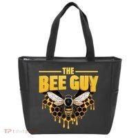 The Bee Guy Beekeeper Apiculture Bee Keeper Honeybees Beekeeping Bee Lovers Tote Bag thumb 0