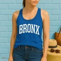 The Bronx Gift New York City Nyc Bronx Gift Hooded Women's Tank Top thumb 2