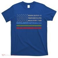 Thin Blue Green Red Line American Flag Support Cute Gift T-Shirt thumb 0
