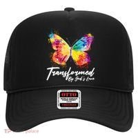 Transformed By Gods Love Painted Butterfly Hat thumb 0
