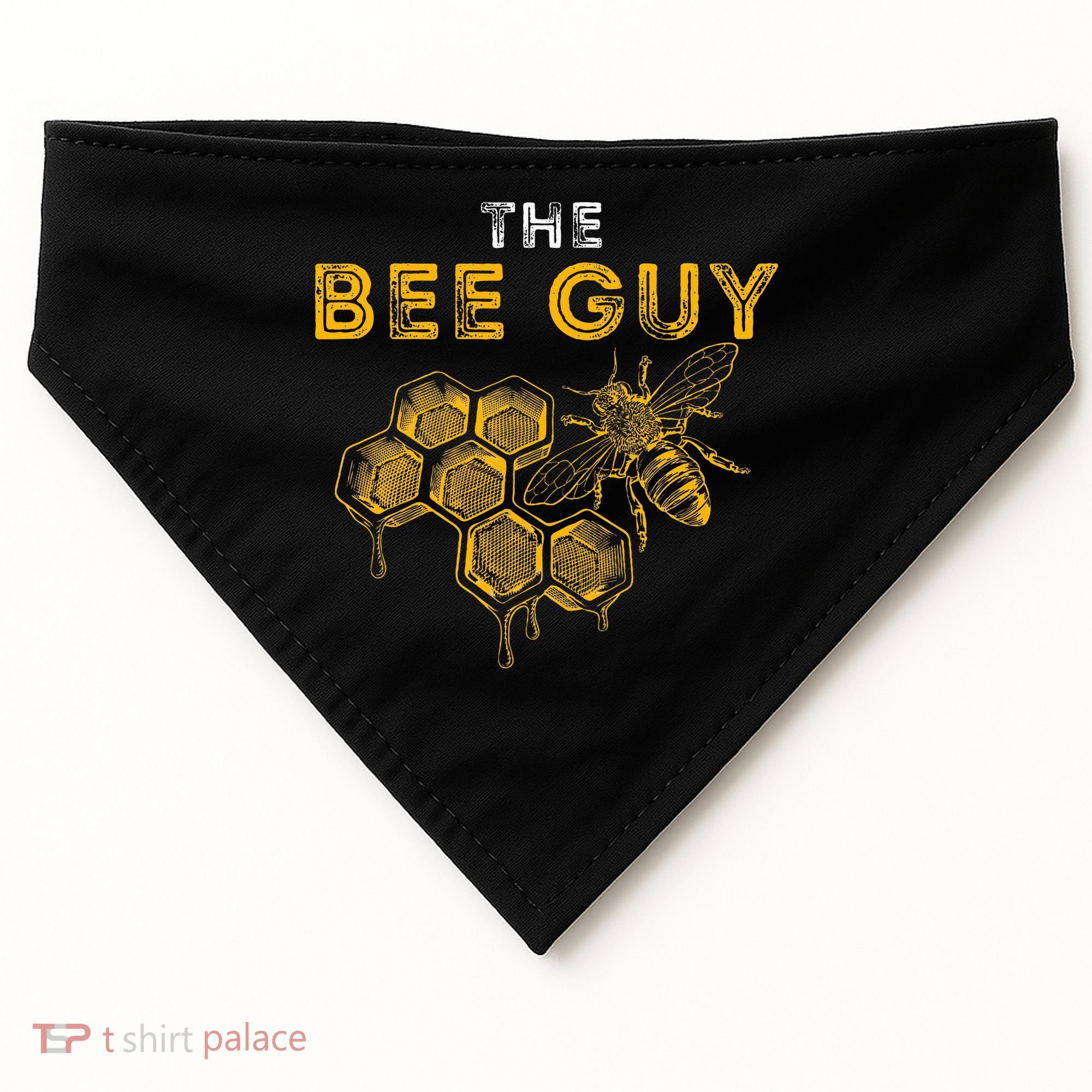 The Bee Guy Bee Lover Beekeeping & Beekeeper USA-Made Doggie Bandana