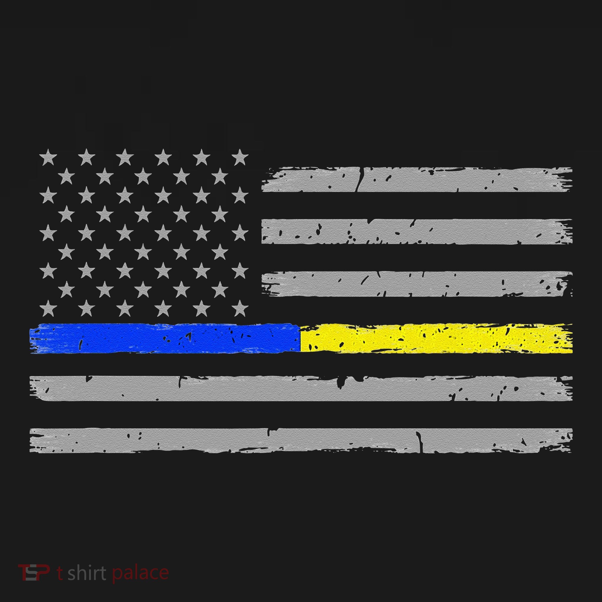 Thin Blue Gold Line 911 Police Dispatcher Women's Hoodie