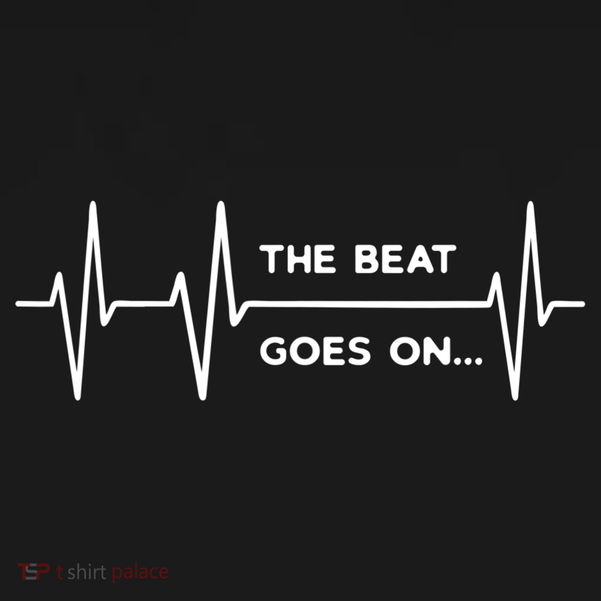 The Beat Goes On Heartbeat Rehab After Surgery Heart Op Gift Women's Hoodie