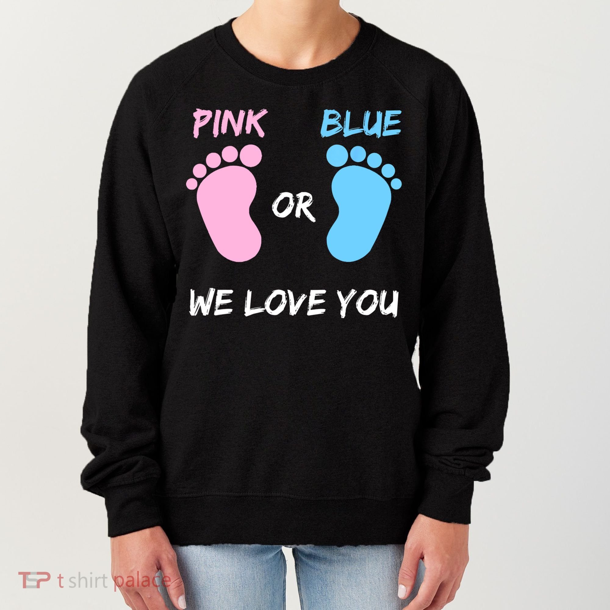 Team Boy Girl Gender Reveal Gift Women's Sweatshirt