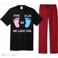 Team Boy Girl Gender Reveal Gift Pajama Set thumb 0