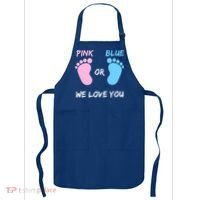 Team Boy Girl Gender Reveal Gift Apron thumb 0