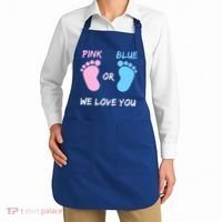 Team Boy Girl Gender Reveal Gift Apron thumb 2