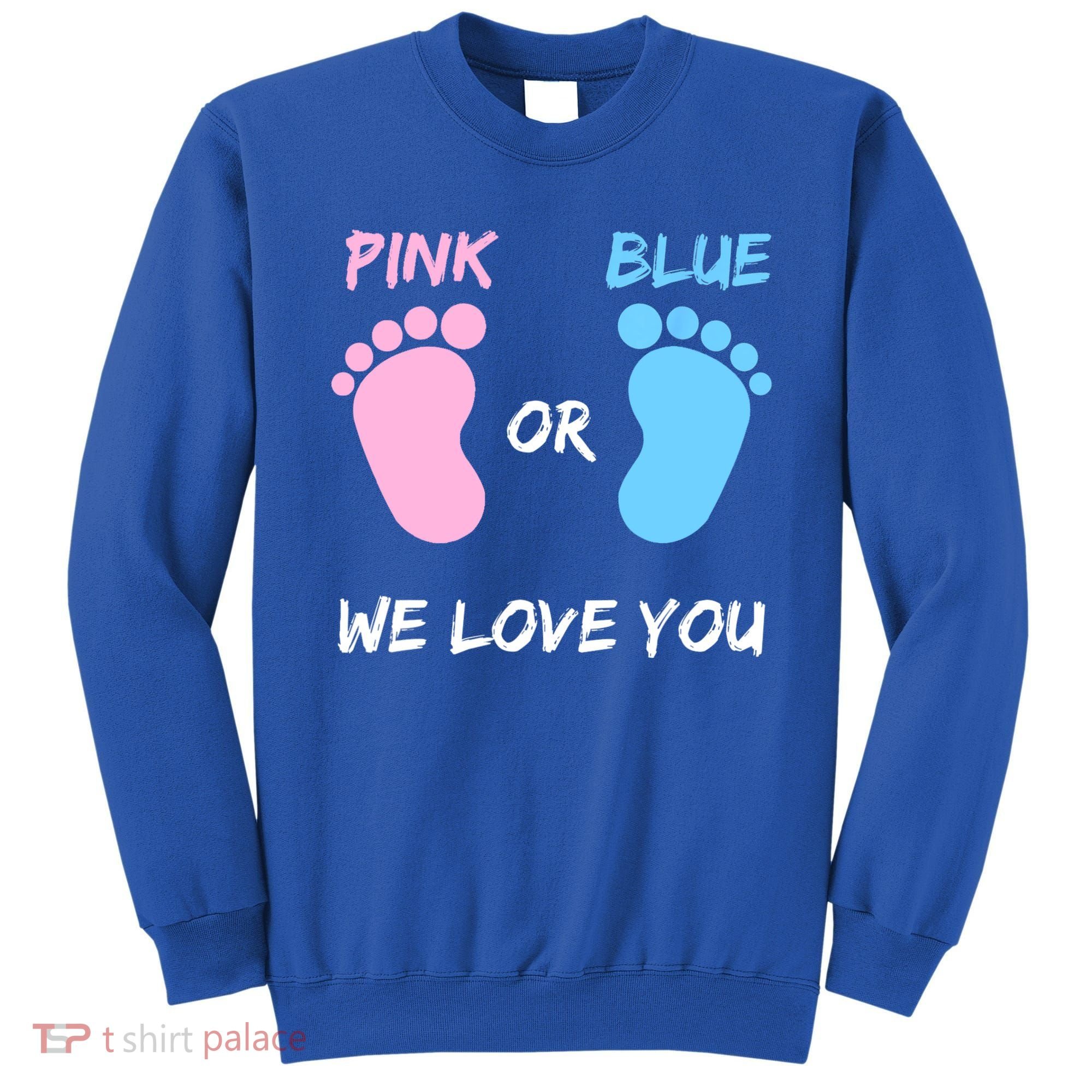 Team Boy Girl Gender Reveal Gift Sweatshirt