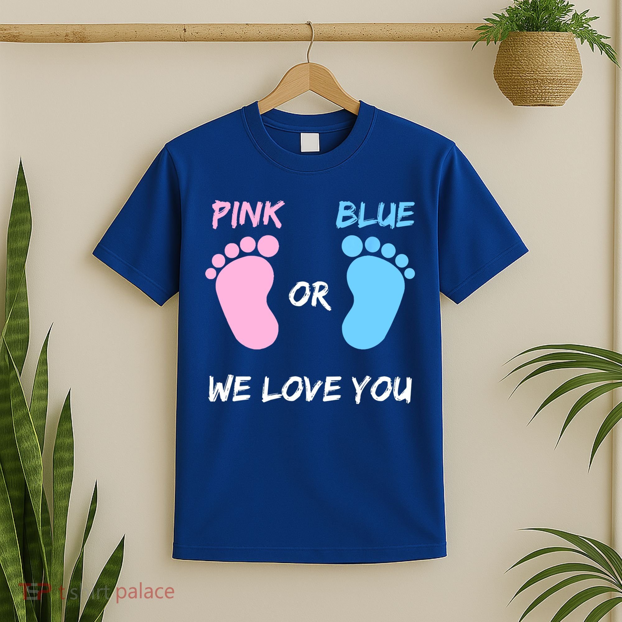 Team Boy Girl Gender Reveal Gift T-Shirt