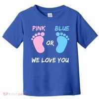 Team Boy Girl Gender Reveal Gift Toddler T-Shirt thumb 0