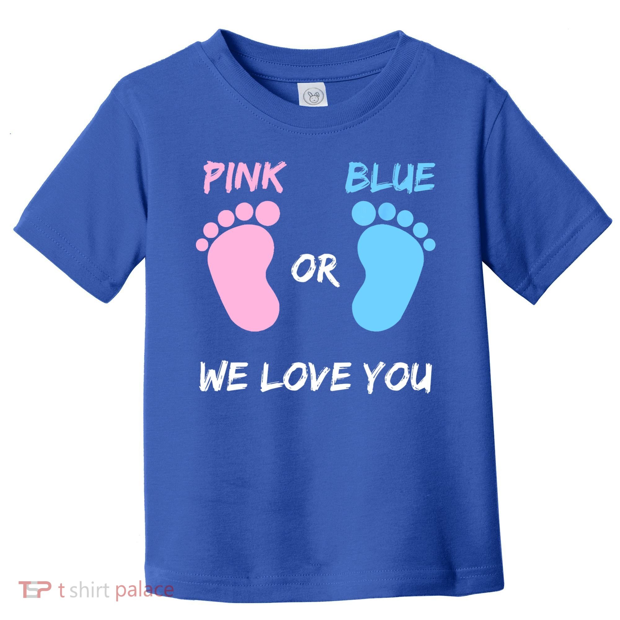 Team Boy Girl Gender Reveal Gift Toddler T-Shirt