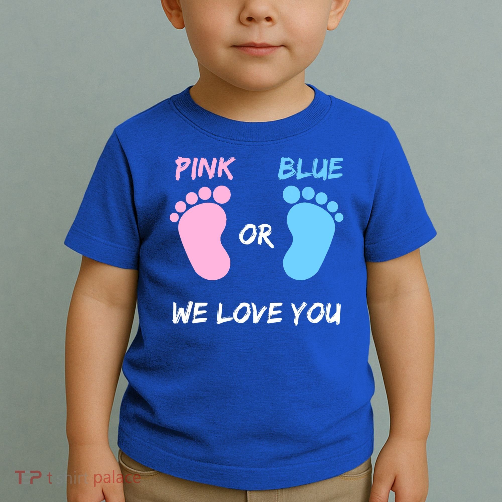 Team Boy Girl Gender Reveal Gift Toddler T-Shirt