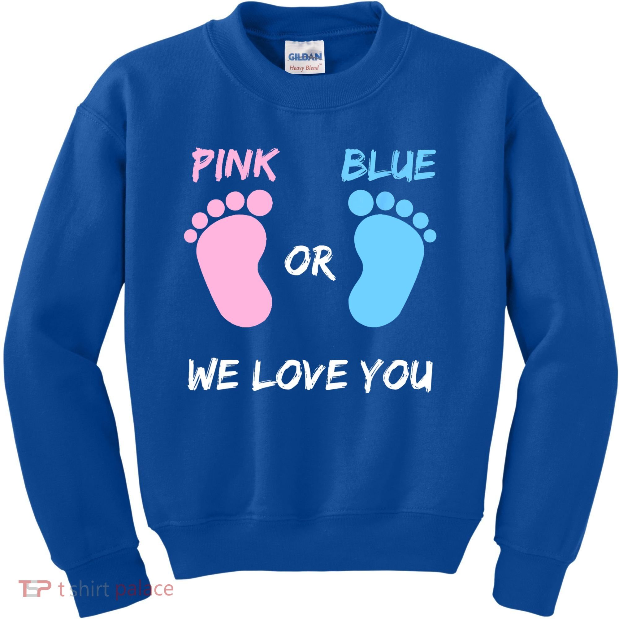 Team Boy Girl Gender Reveal Gift Kids Sweatshirt