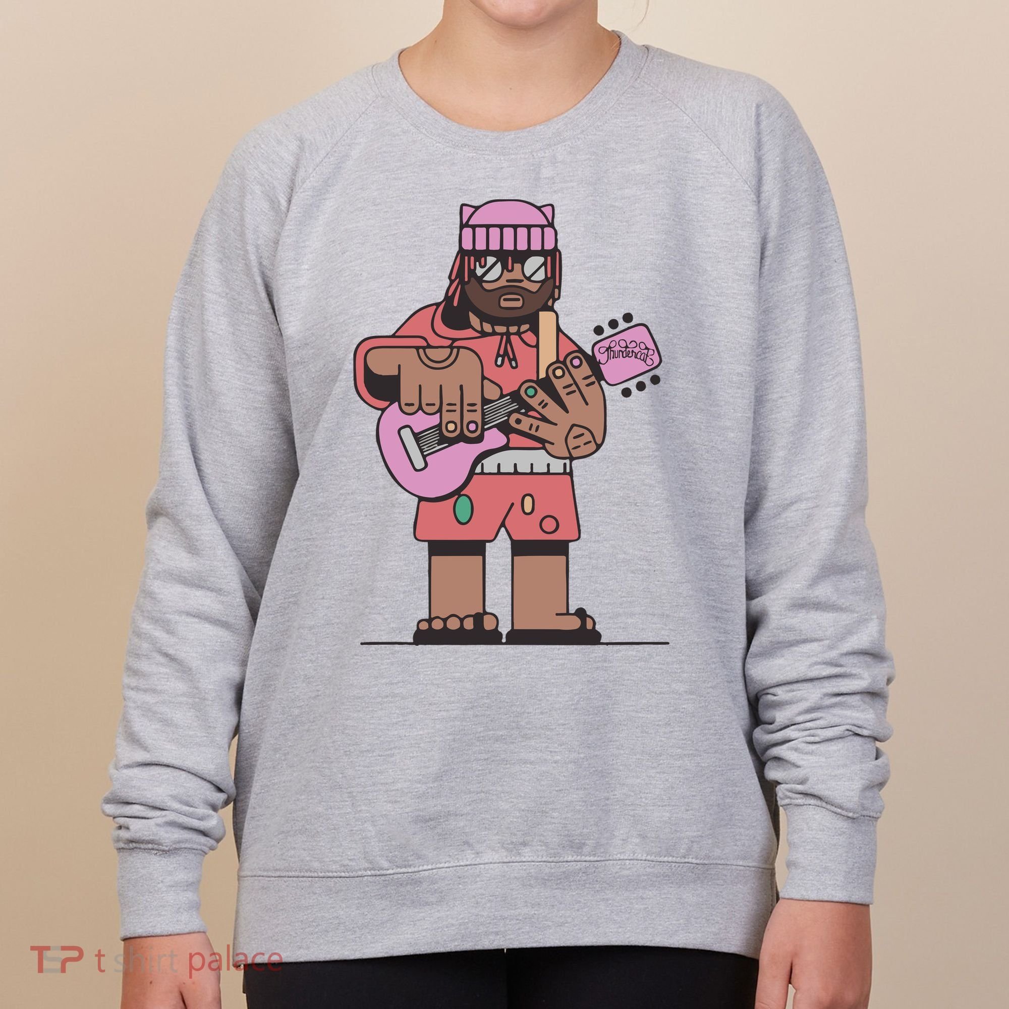 Thundercat Bass Guitarist Women's Sweatshirt