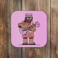 Thundercat Bass Guitarist Coaster thumb 0