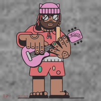 Thundercat Bass Guitarist Toddler Hoodie thumb 2
