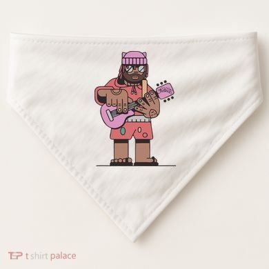 Thundercat Bass Guitarist USA-Made Doggie Bandana