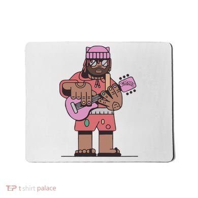 Thundercat Bass Guitarist Mousepad