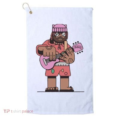 Thundercat Bass Guitarist Golf Towel